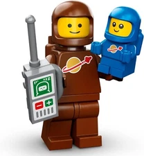 NEW LEGO SERIES 24 BROWN ASTRONAUT and SPACE BABY MINIFIG SET 71037 space baby
