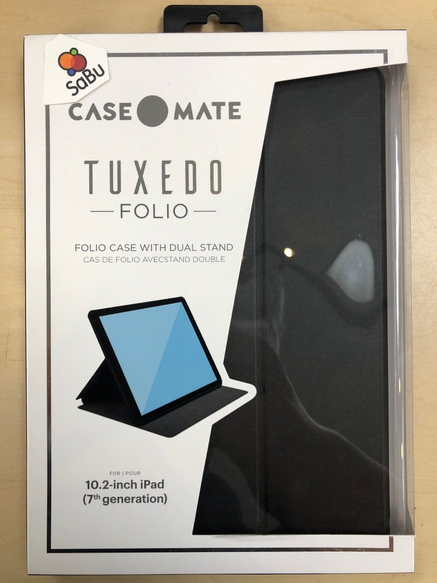 Case Mate Folio Case w/ Dual Stands for iPad 8th 9th Generation