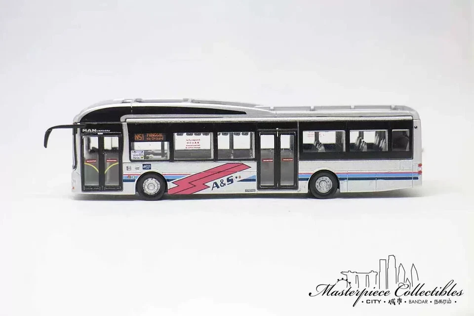  Masterpiece 1/110 Singapore A22 bus model * mini  car model - Image 4 of 4