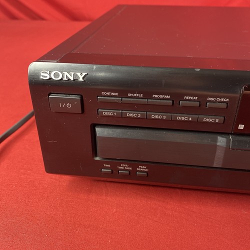 Sony (CDP-CE335) 5 CD Disc Ex-Wechselsystem - ohne Fernbedienung - getestet & funktionsfähig! - Bild 4 von 10