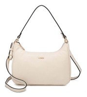 L.Credi Polly Hobo Bag Schultertasche UmhäNgetasche Tasche Creme Creme Neu