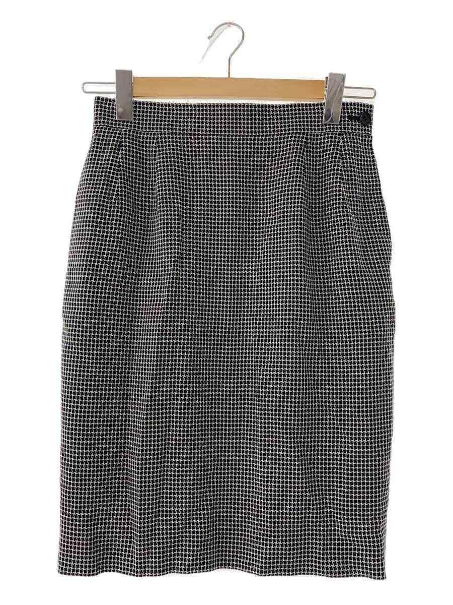 Gonna YVES SAINT LAURENT cotone nero 38