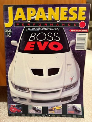 Japanese Performance May/Jun 2001 Issue 10 Boss Evo