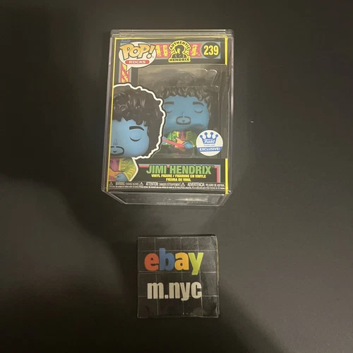 Funko Pop! Vinyl: Jimi Hendrix 239 Blacklight - Funko Exclusive W. Protector