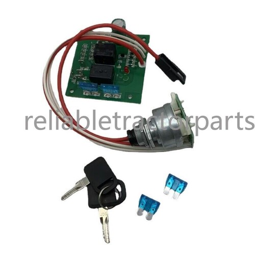 For John Deere Tractor 415 Ignition Switch Module w/Keys AM136681 AM120819