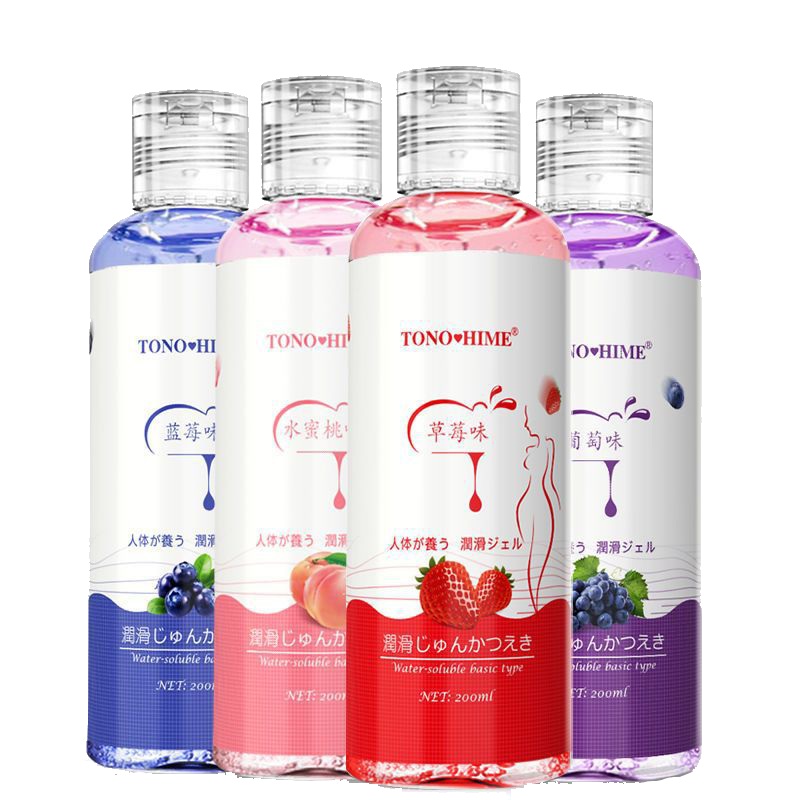Edible Fruit Flavor Sex Lube Lubricant Gel Water Based Mild Oral Sex