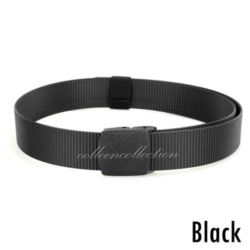 Outdoor Nylon Belt Women Men's Sport Military Tactical Waistband Canvas Web Belt - Picture 12 of 12
