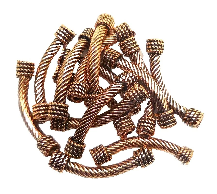 Copper Tube 17 mm or More Jewelry Making Beads
