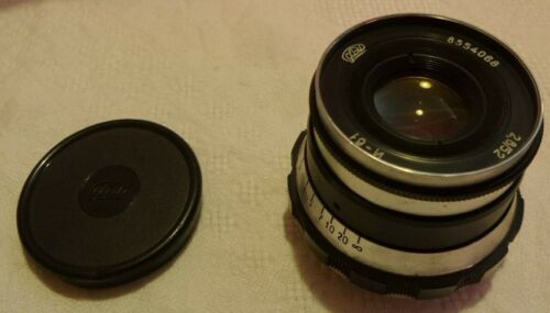 r Industar 61 (Russian Tessar) lens 2.8/52mm for Leica FED M39 mount camera 0623 - Afbeelding 1 van 5