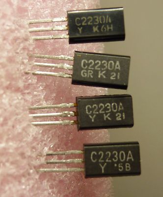 2SC2230A / C2230A / TRANSISTOR / 4 PIECES (QZTY) | eBay