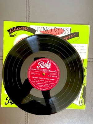 SCHEIBE 33 Türme TINO ROSSI SINGT DIE BELLE EPOQUE Melancholie - ein Stern der Liebe