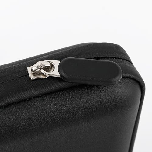 Estuche Cuadrado para Auriculares ZiiGaat, Estuche Portátil para Auriculares con Cable, Negro - Imagen 4 de 7