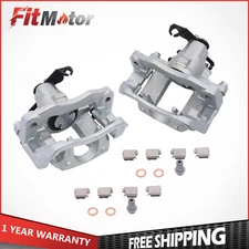 Rear Left + Right Brake Calipers For Dodge Grand Caravan Chrysler Town & Country