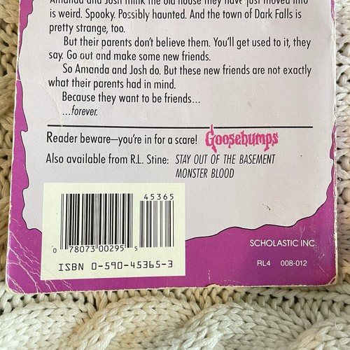 R. L. Stine Goosebumps #1 Unnumbered 1st Edition/7th Print Welcome To Dead House - Bild 7 von 10