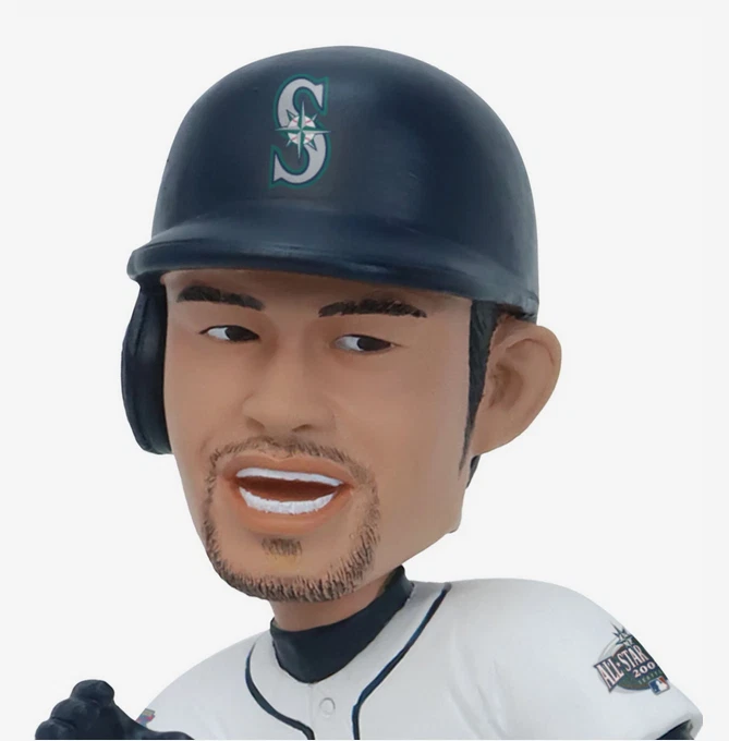 Ichiro Suzuki Seattle Mariners Sports Illustrated Cubierta Bobblehead Edición Limitada de 100 Foto 2 de 4