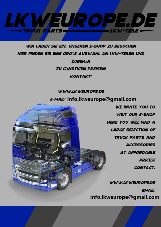 4X Radbolzenabdeckung 22,5, LKW , Volvo, DAF, Mercedes, Radzierblenden Radkappen - Bild 2 von 4