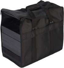 Jewelry Display Case Carrying 12 Trays 12 Black Velvet Pads Inserts