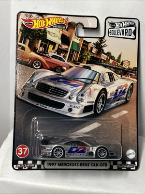 HOT WHEELS Hotwheels 1/64 🇨🇵 Boulevard 1997 Mercedes Benz clk - gtr #37