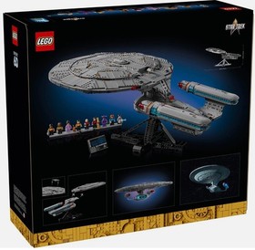 LEGO 10356 STAR TREK Icons USS Enterprise NCC-1701-D ***SHIP ONLY No Minifigs***