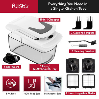 Fullstar Vegetable Chopper - Food Chopper - Onion Chopper