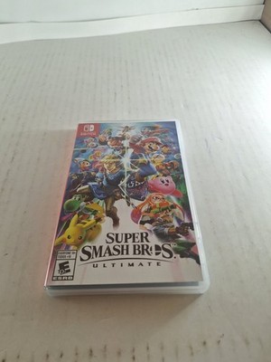 Nintendo Super Smash Bros. Ultimate Switch Game w/ Case & Cartridge E10+