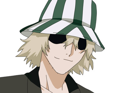 Anime Bleach Urahara Kisuke Hat 11x17 Poster