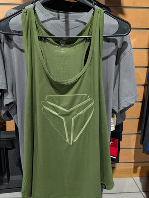 WOMANS POLARIS SLINGSHOT LOGO TANK TOP-OLIVE-2XL