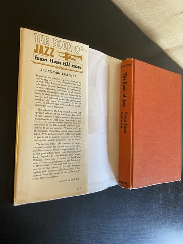 The Book Of Jazz From Then Till Now By Leonard Feather HCDJ 1965 - Picture 2 of 12