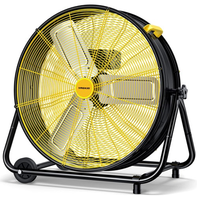 #ad #ad VAGKRI 24 Inch Industrial Drum Fan 320W High Floor Fan 3 Speed 360° Tilt S $73.30