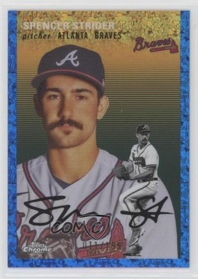 2023 Topps Chrome Platinum Anniversary 11/199 Spencer Strider #189 03lu