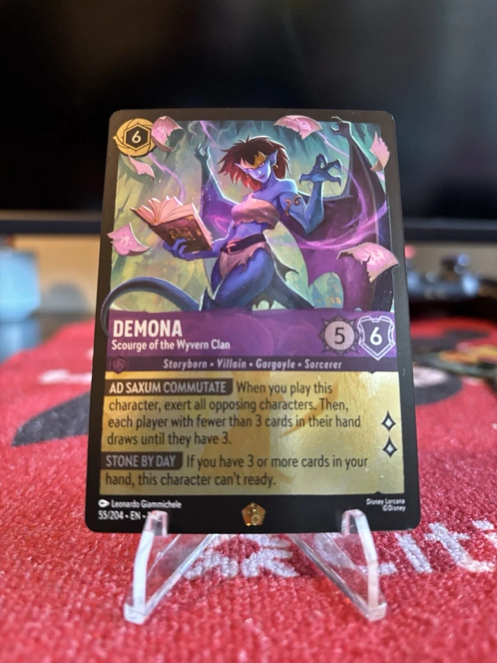 Demona - Scourge of the Wyvern Clan Whispers in the Well LEGENDARY COLD FOIL - Image 2 of 4