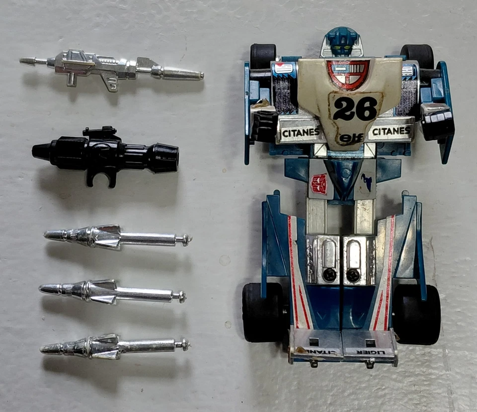 Transformers G1 Vintage Wheeljack Mirage Hound Sunstreaker Jazz Takara Hasbro  - Image 4 of 4