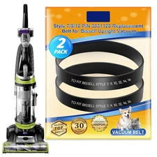 Style 7/9/10 P/N 3031120 Replacement Belt for Bissell Vacuum 2 Pack