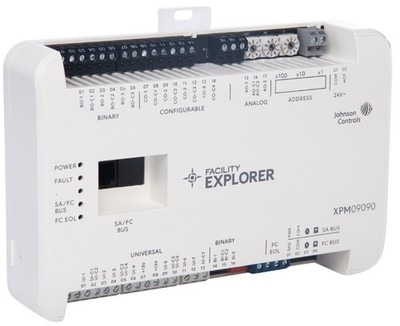 Johnson Controls F4-XPM09090-0 Facility Explorer Expansion Module, 18-Pt In/Out