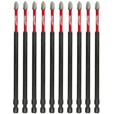 Milwaukee Tool 48-32-4207 Shockwave 6 In Phillips No. 2 Impact Duty Power Bit,