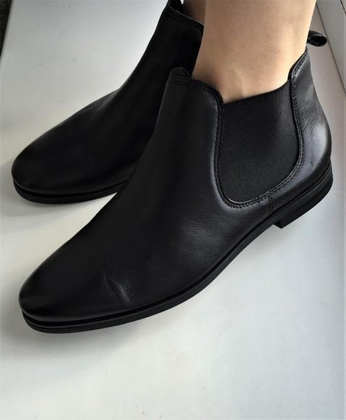 Women Zanon&Zago Boots Black Leather 41