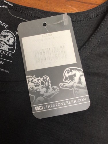 Firestone Walker Brewing Company Mind Haze IPA Sleeveless Tank Black Shirt XL - Picture 6 of 13