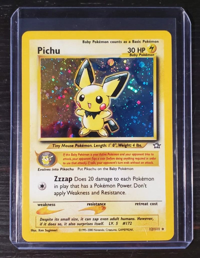 Pichu 英語版 12/111 Pichu 12/111 Neo Genesis for sale | eBay