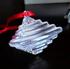 Steuben Glass 1995 Lantern Christmas Ornament