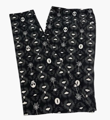 LuLaRoe Leggings TC2 Tall Curvy 2 HALLOWEEN Skull SPIDER WEB Bats Eyes Haunted