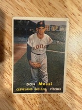1957 Topps Baseball Donald Mossi #8