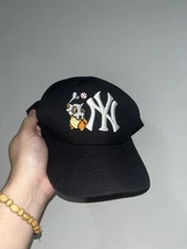 New York Yankees Cubone Pokemon Black SnapBack Anime Yupoong Classic Baseball