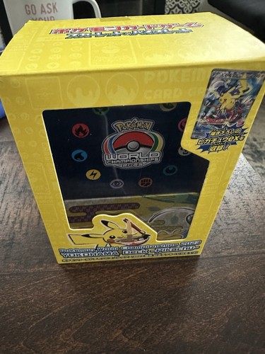 Pokémon World Championships 2023 Yokohama Metal Deck Deck Accessories No Pikachu