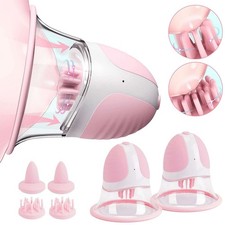 Vibrating Nipple Sucking Vibrator Clit Sucker G-Spot Massager Sex Toy for Women