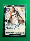 2002-03 Topps Special Edition BRENDAN HAYWOOD Auto/Autograph Washington Wizards