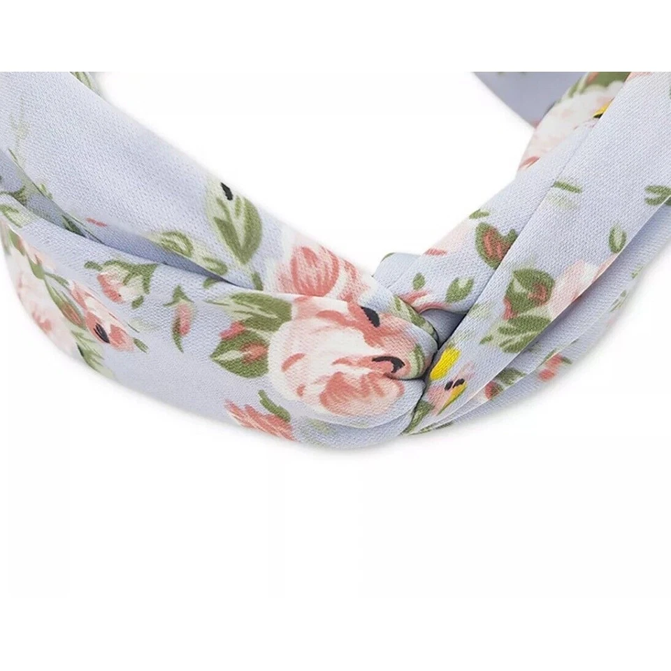 x3 Diadema Floral Torcida Para Mujer Cabello Moda Flor Estilo Elegante Primavera (Lote de 3) Foto 2 de 3