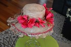 Women Kentucky Derby Church Dress Hat Lace Bridal Tea Party Wedding — photo 2