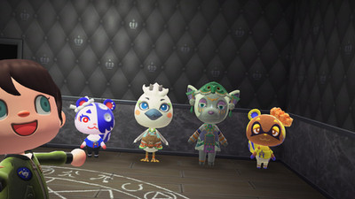Animal Crossing Amiibo 4er Set Mineru, Tulin, Viche und Cece - ZELDA x SPLATOON
