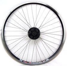 Hinterrad 28 Zoll Hohlkammerfelge Vuelta Airtec3 Shimano FH-QC300 9fach Kassette