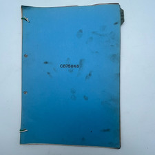 Honda CB750K1-K6 Genuine Factory Workshop Manual Supplement CB750K6 OEM